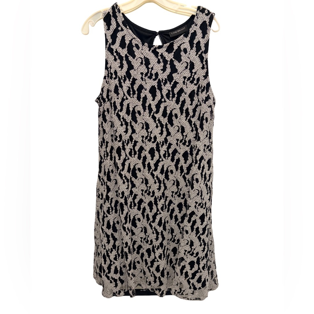 Lane Bryant A-Line Trapeze Swing Dress Size 14/16 As New Condition. Pockets!